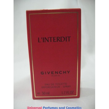 L'INTERDIT BY GIVENCHY FOR WOMEN 1.7 OZ/ 50 ML EDT SPRAY IN BOX - RARE 